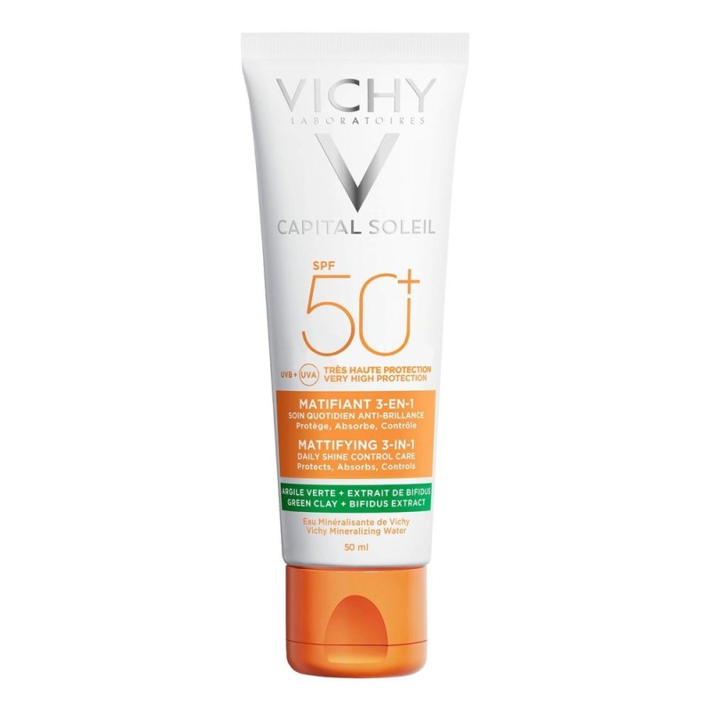 CAPITAL SOLEIL Matifiant 3-en-1 SPF 50+